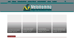 Desktop Screenshot of melomomma.com