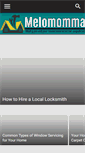 Mobile Screenshot of melomomma.com