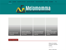 Tablet Screenshot of melomomma.com